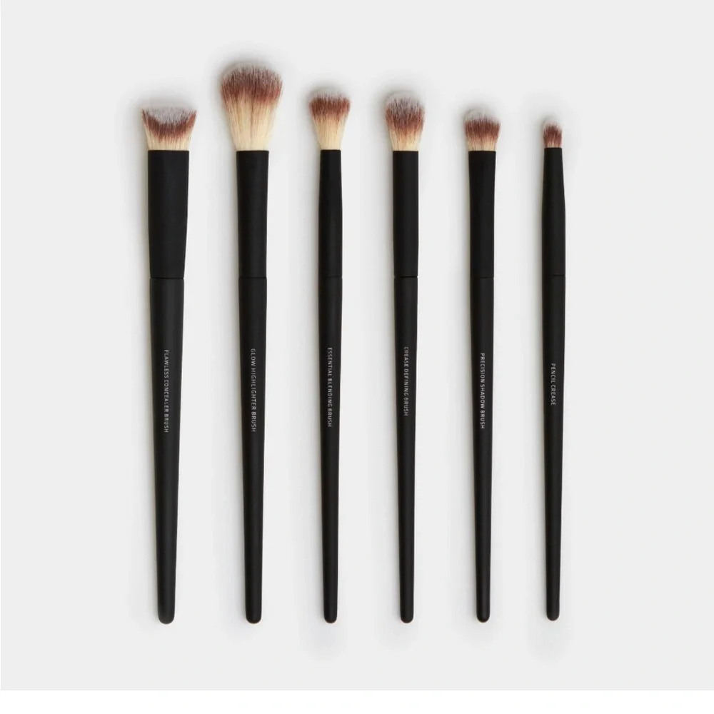 Lithe Lashes Face and Eye Makeup Brush Set Bundle